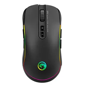 Marvo Mysz G942, 10000DPI, optyczna, 10kl., przewodowa USB, czarna, do gry, podświetlenie RGB